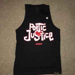 Poetic justice tank top